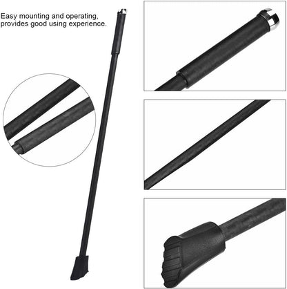 Drfeify Carbon Fiber Kickstand - 25kg Load Capacity Quick Release Stand Rack for 26/27.5inch Mountain & 700C Road Bikes