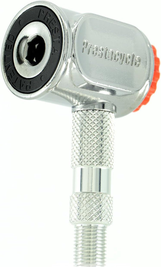 Prestacycle Presta Head – Auto-Lock Bicycle Tire Pump Head for Tubeless & Presta Valves