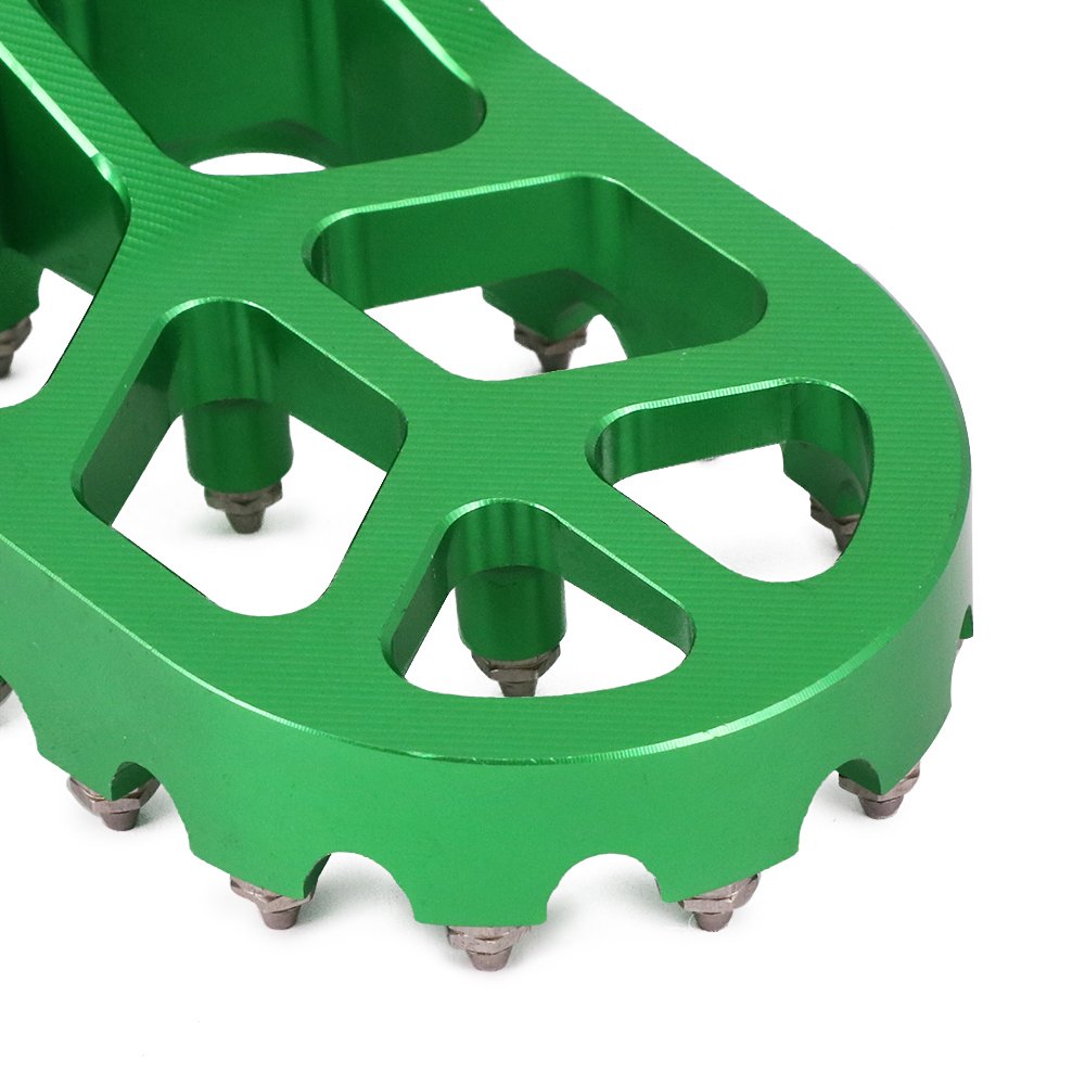 AnXin CNC Dirt Bike Foot Pegs for KX250F, KX450F, KX250, KX450, KLX450R 2006-2024