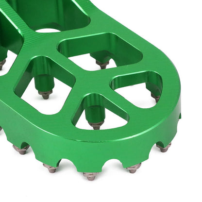 AnXin CNC Dirt Bike Foot Pegs for KX250F, KX450F, KX250, KX450, KLX450R 2006-2024