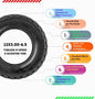 12x3.00-6.5 Tubeless Tire 12x3-6.5 Street Tire For High Speed E-Scooters