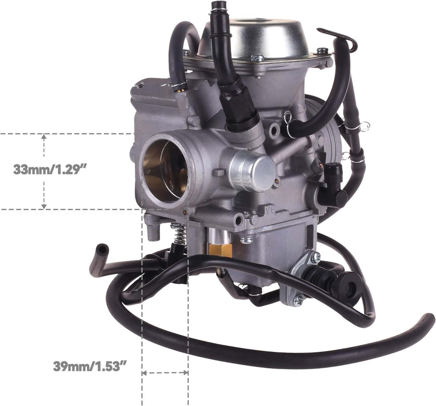 Carburetor for Honda Rancher 350 TRX350 (2000-2006) with Air & Oil Filters