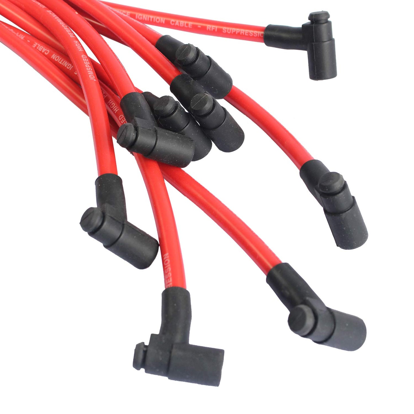 JDMSPEED New HEI Spark Plug Wires Set for SBC BBC 350 383 400 454 V8