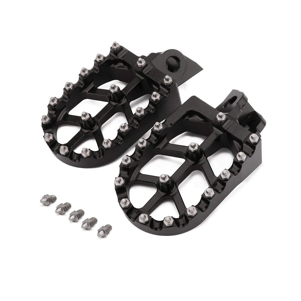 AnXin CNC Dirt Bike Foot Pegs for KX250F, KX450F, KX250, KX450, KLX450R 2006-2024