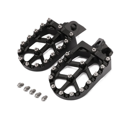 AnXin CNC Dirt Bike Foot Pegs for KX250F, KX450F, KX250, KX450, KLX450R 2006-2024