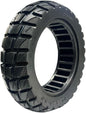 Size 10x2.75~70/65-6.5 Airless Solid Scooter Tire – Never Flat, Non-Puncture Tubeless Replacement for Max3, Evercross H5, Hover, and More