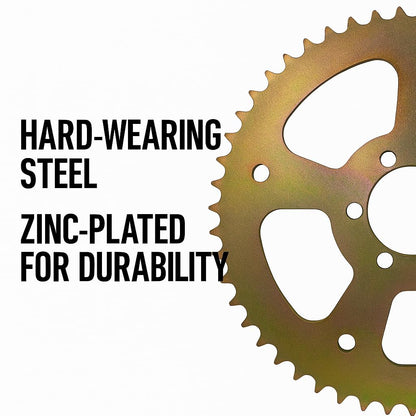 JMCHstore 60T High Torque Rear Chain Sprocket for Mini Bikes