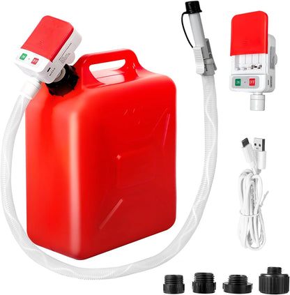 Automatic Fuel Transfer Pump with Auto-Stop and 51'' Extra Long Hose