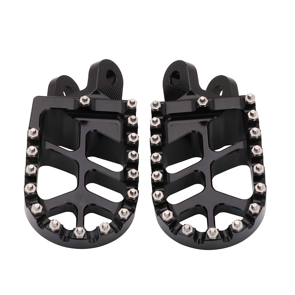 AnXin CNC Dirt Bike Foot Pegs for KX250F, KX450F, KX250, KX450, KLX450R 2006-2024