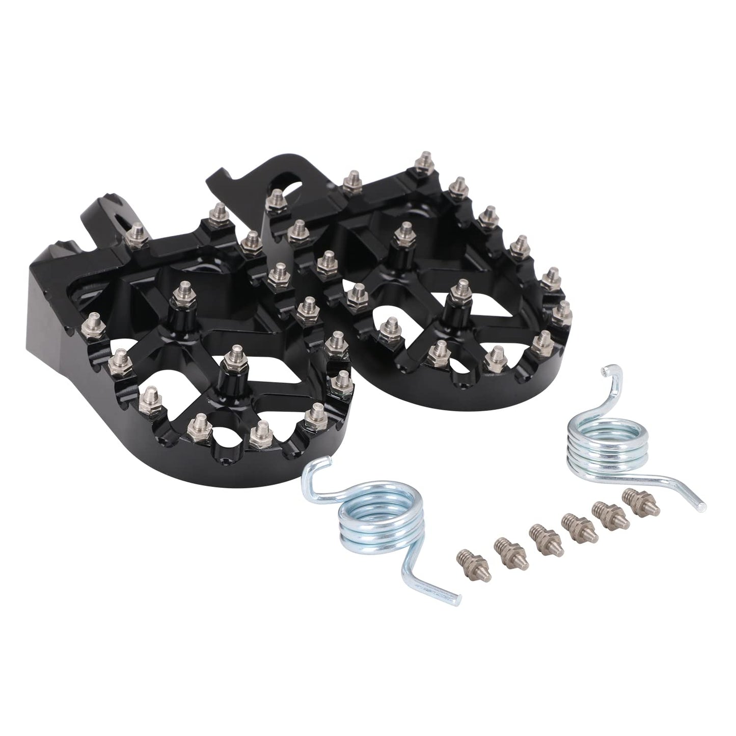 AnXin CNC Dirt Bike Foot Pegs for KX250F, KX450F, KX250, KX450, KLX450R 2006-2024