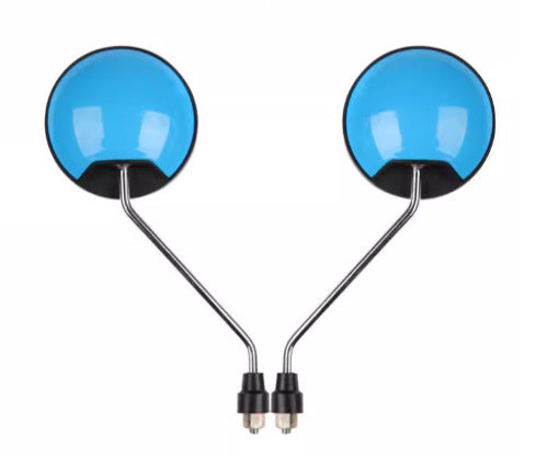 Universal Round Convex Mirror (7mm/8mm/9.2mm) for All Two-Wheelers