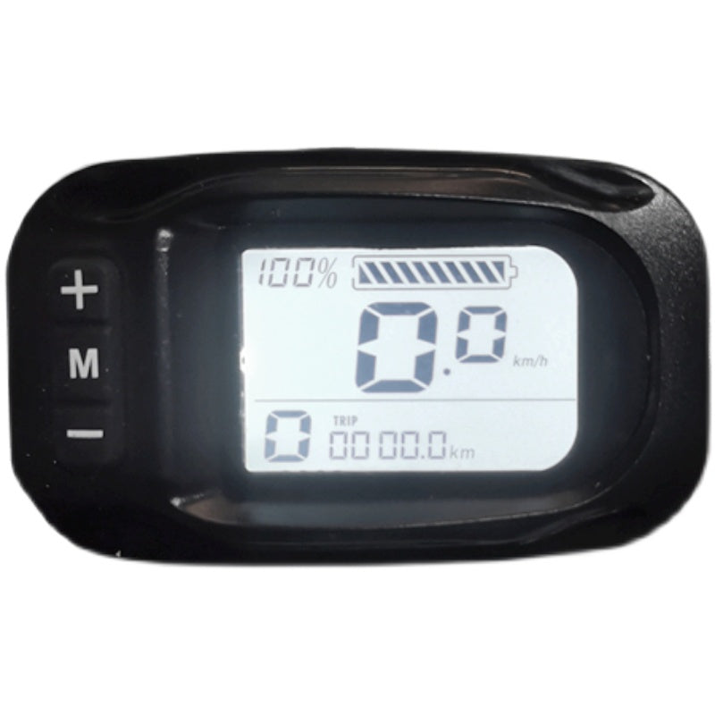 Foldable LCD Digital Display for Electric Scooters Multi-Wire Universal EV Speedometer with NFC Option
