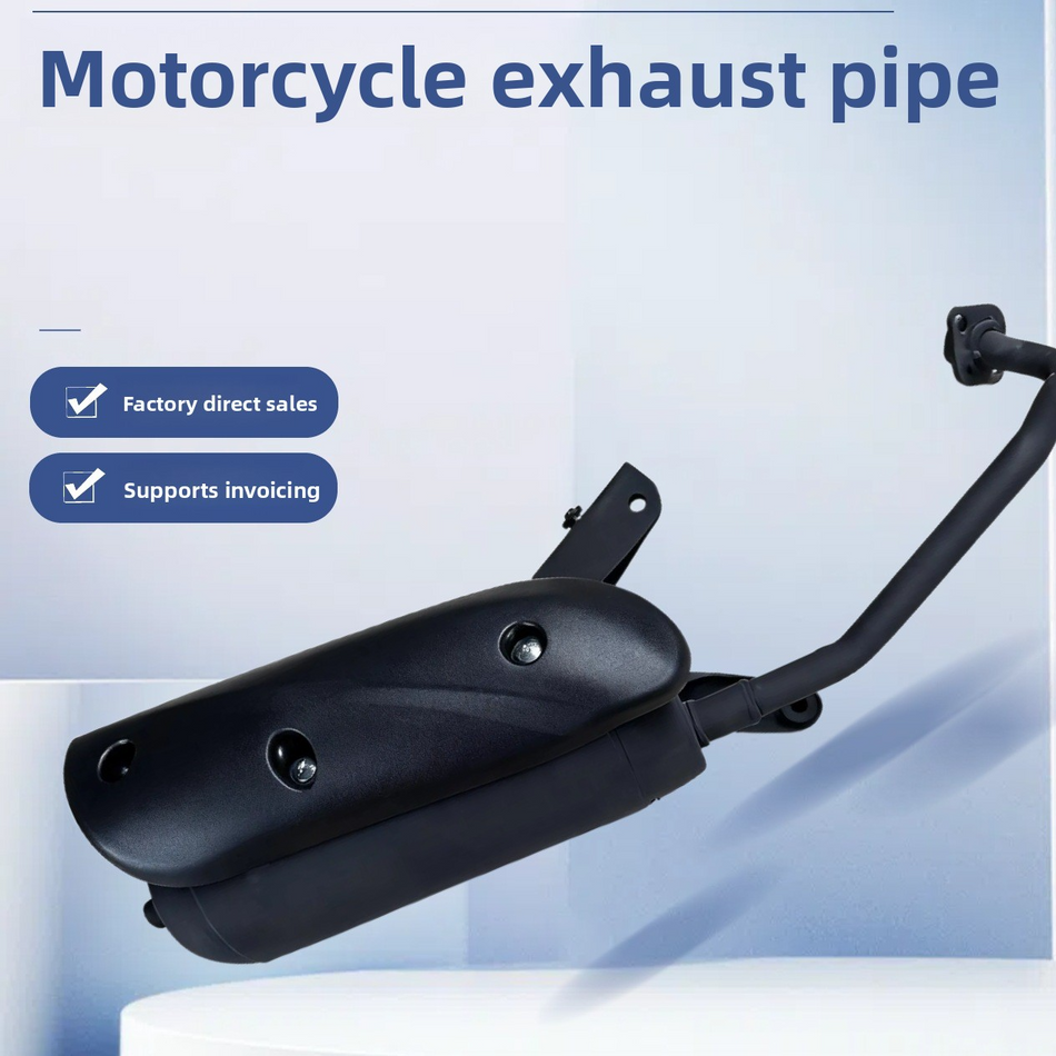 Stainless Steel Thickened Motorcycle Exhaust Pipe for SRZ, Fuxi, Xunying & Qiaoge