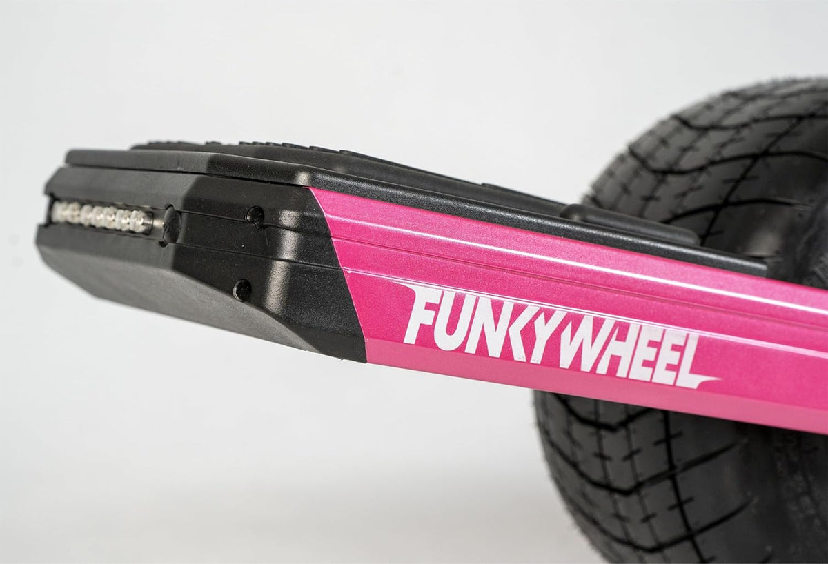   FUNKYWHEEL Urban Electric Unicycle 48V 5.2Ah – Long Range 15 Miles, Waterproof One-Wheel Scooter for Adults