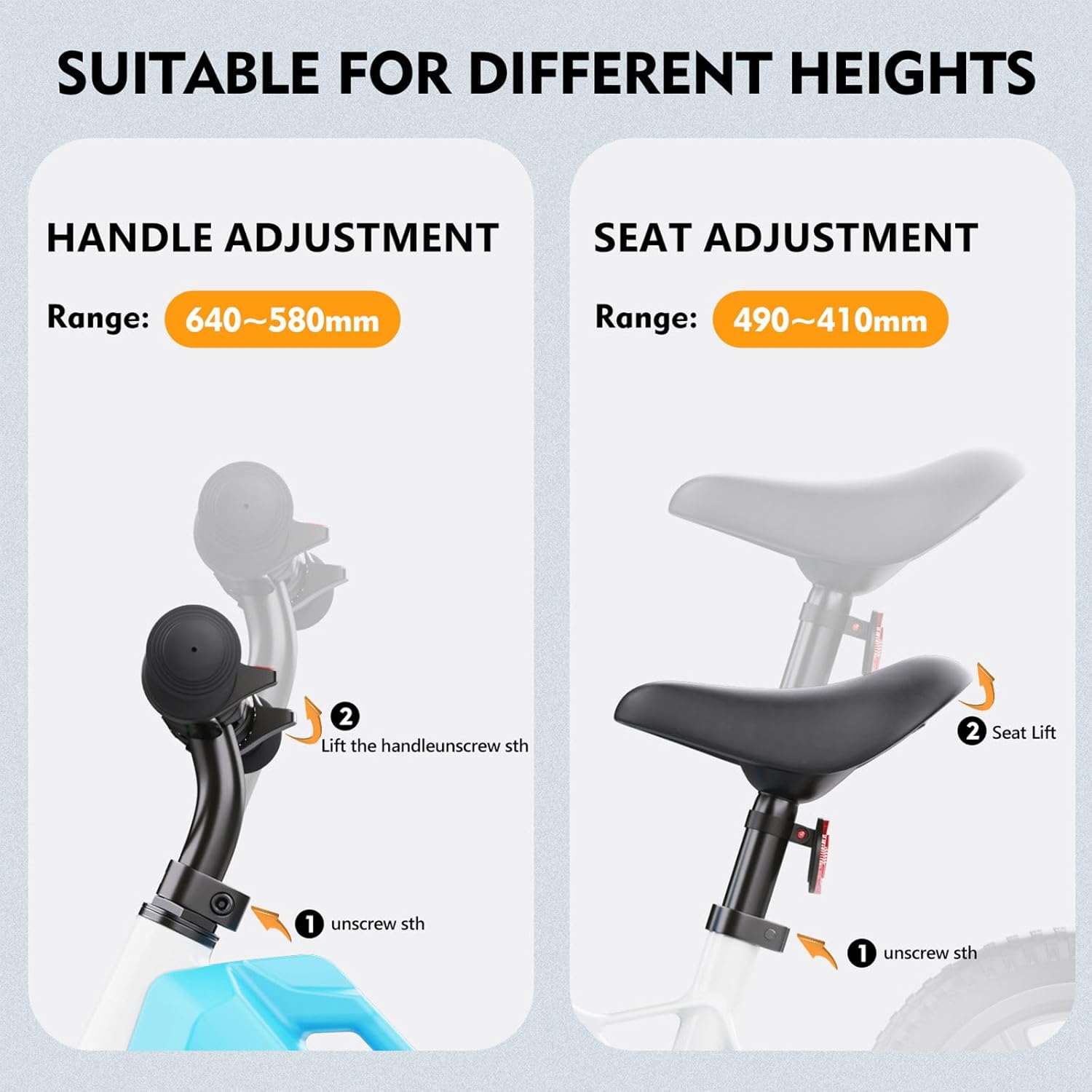   Kids Electric Scooter 180W Motor 12-Inch | Bluetooth, Color Lights, Power-Off Brake