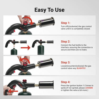 Powerful Propane Torch for Culinary Excellence