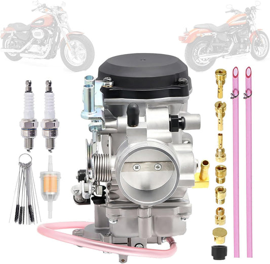 CV40 Carburetor Replacement for Harley Davidson Sportster & Softail Models (1998-2016)