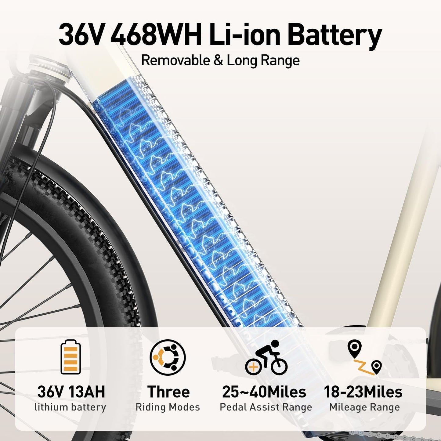 SU7 Electric Mountain Bike | 24" | 25 mph, 40 Mi Range