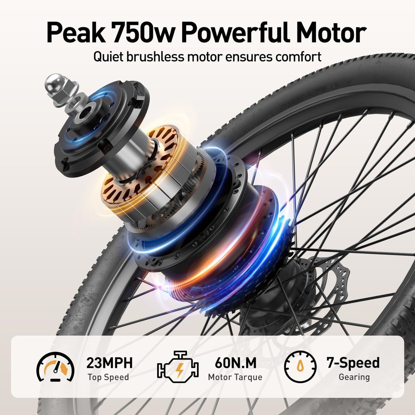 SU7 Electric Mountain Bike | 24" | 25 mph, 40 Mi Range