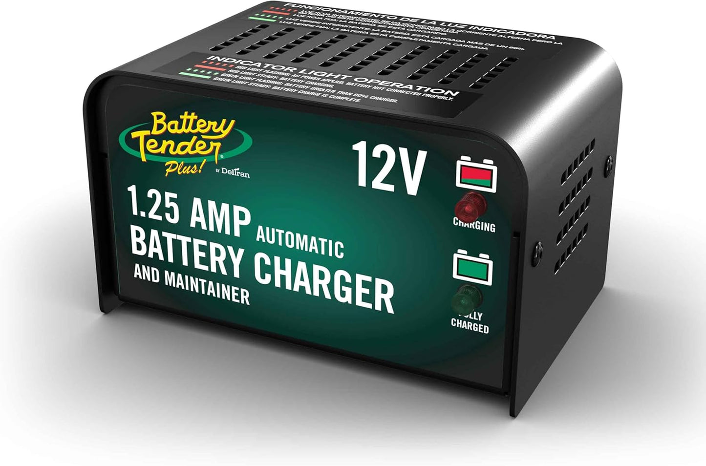 Battery Tender Plus 12V 1.25 AMP Car & Motorcycle Battery Charger and Maintainer