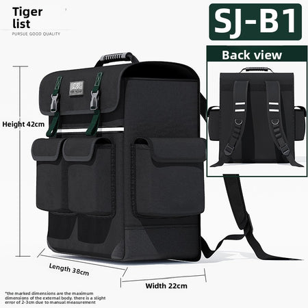 Multi Pocket Work Backpack for Tools Equipment and Accessories