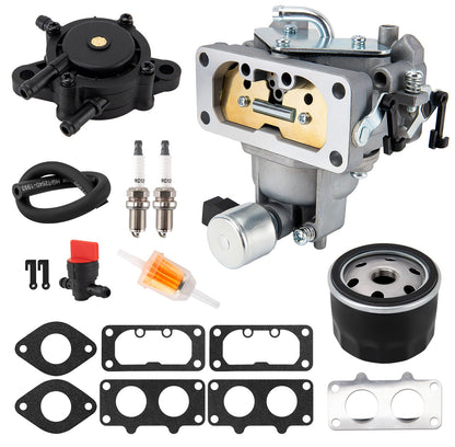 FH661V Carburetor for Kawasaki Engines - Includes Oil Filter and Fuel Pump