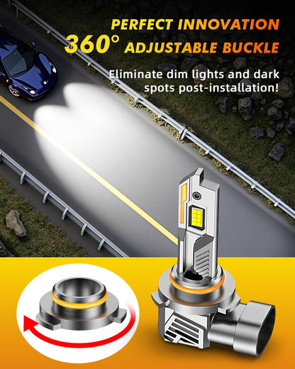 D1S Xenon HID Headlight Bulbs - 400% Enhanced Brightness, 6000K Cool White, Pack of 2