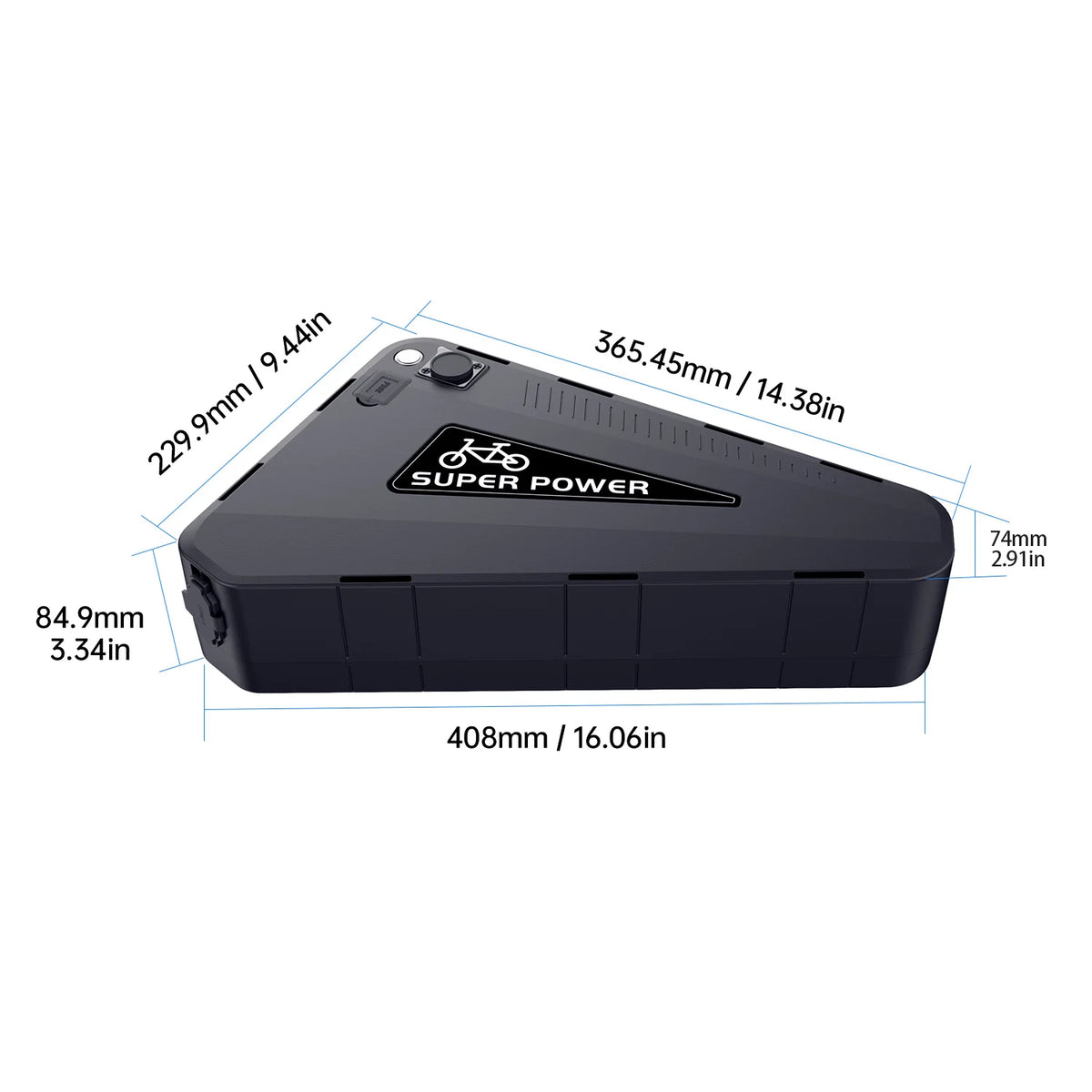 72V 20Ah ebike battery with charger package