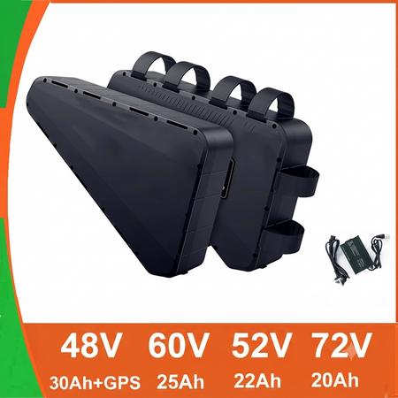 72V 20Ah triangle ebike battery hard case