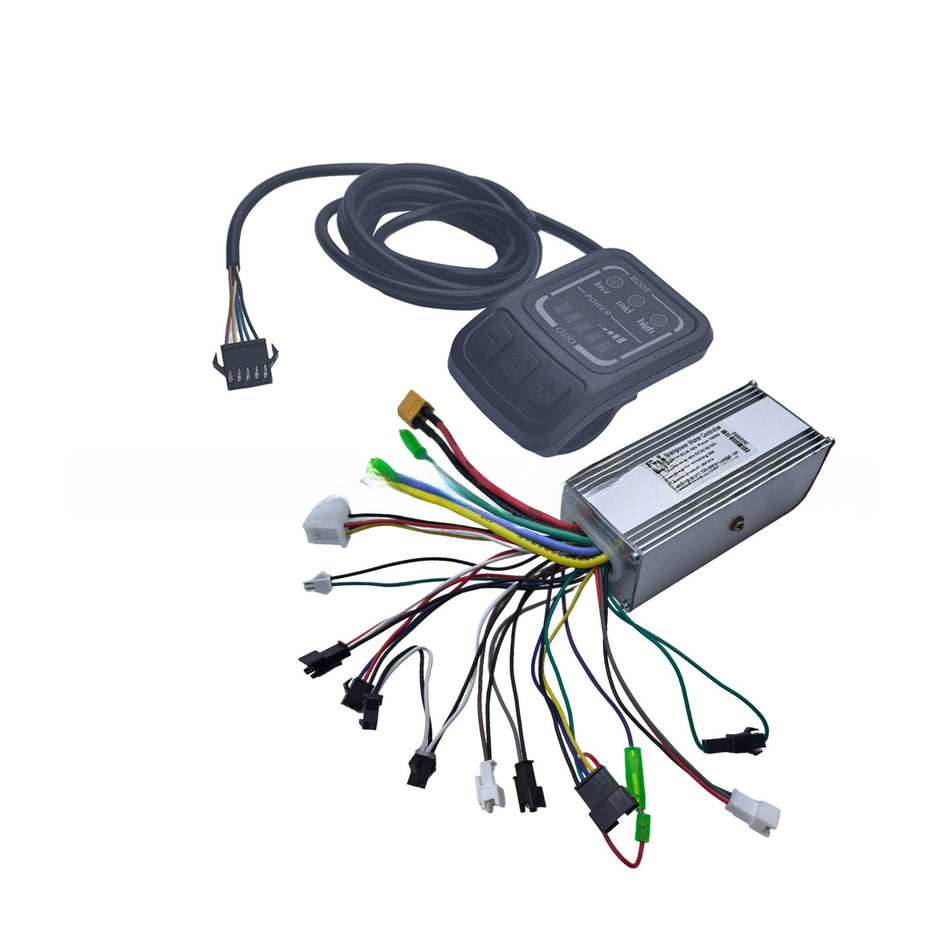 UGNE 12-Tube 1000W Three-Mode Sine Wave Brushless Controller for Electric Scooters