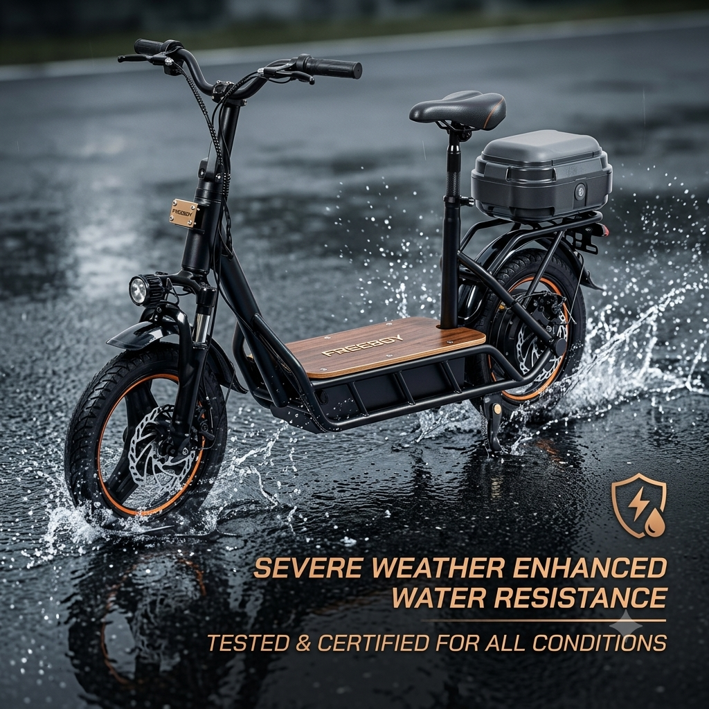 750W H14 Electric Scooter with Durable 14 Inch Wheels