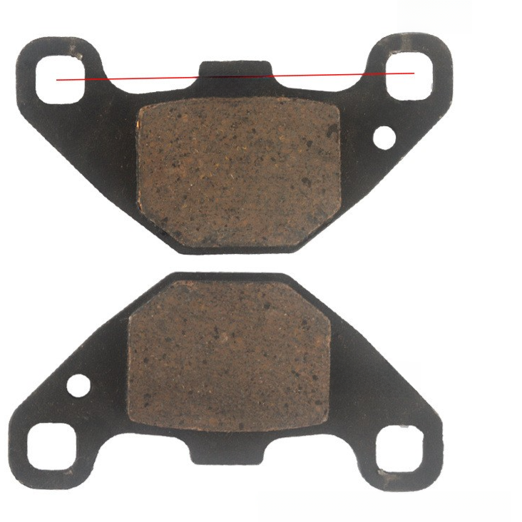 Off Road Brake Pad Set Durable Performance Replacement