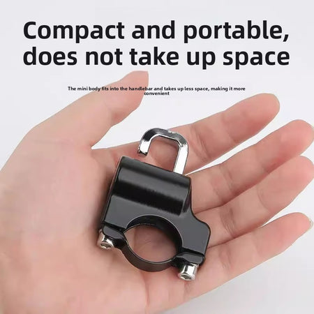 Universal Helmet Security Lock for Bicycles and Electric Bikes