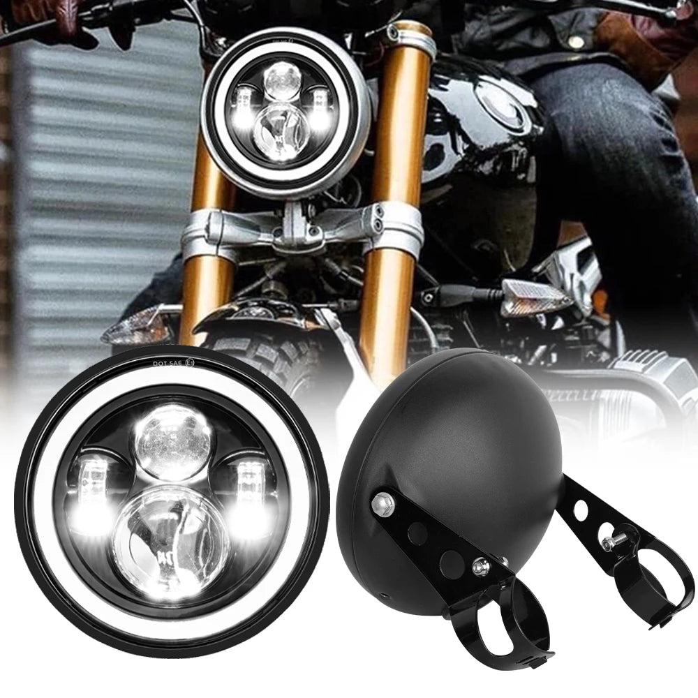 7 inch LED motorcycle headlight for bikes