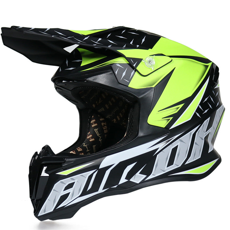 Full Face Off-Road & Motorcycle Helmet (DOT Certified)