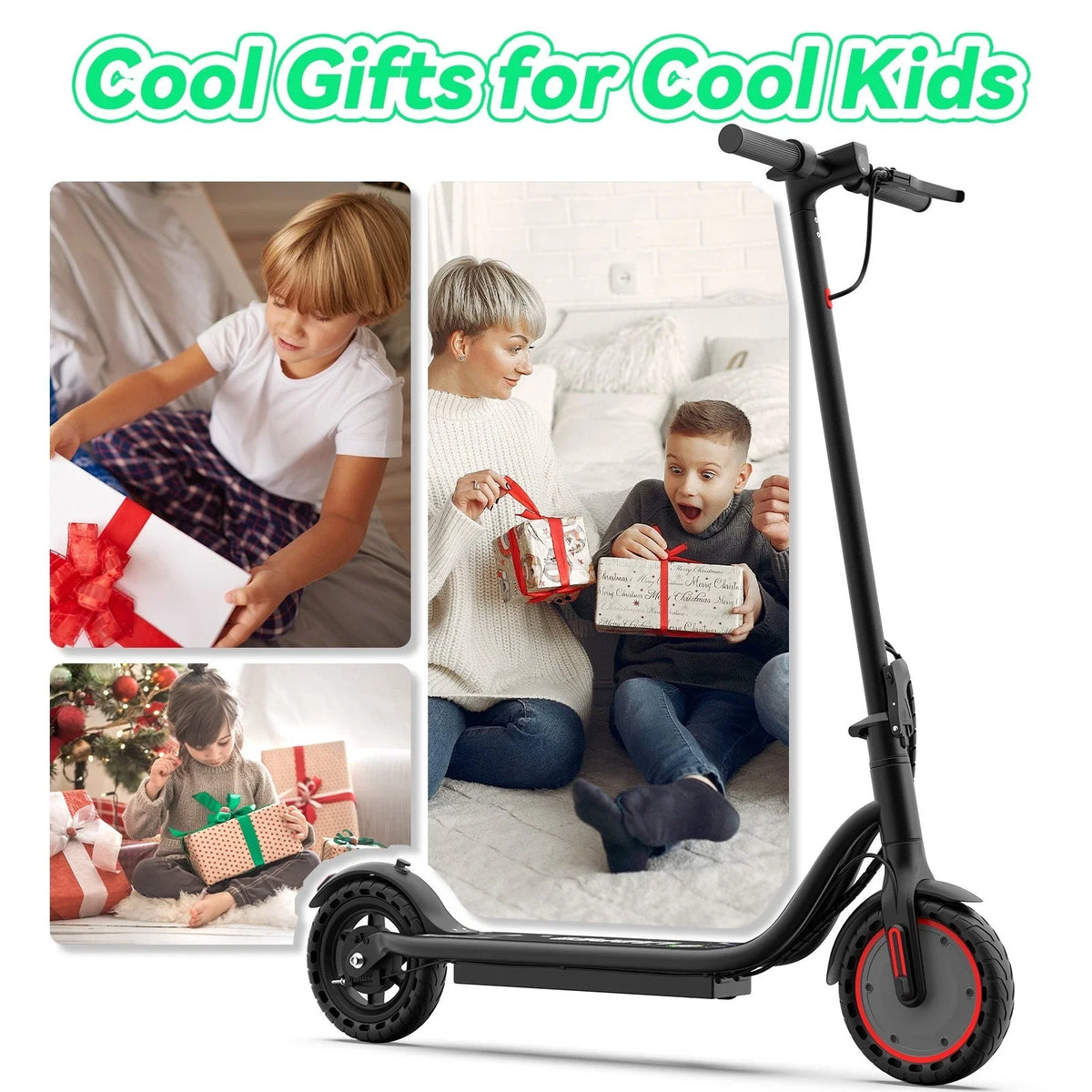 8.5 inch durable tires electric scooter stable grip safe and comfortable riding experience