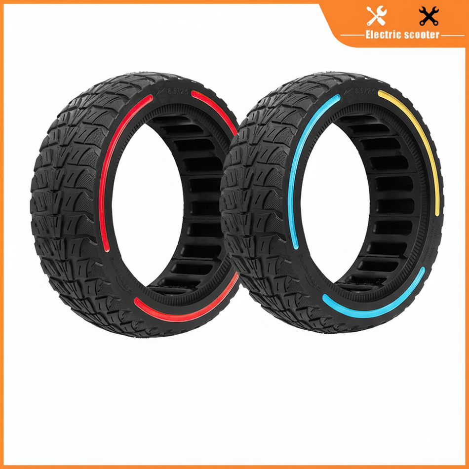 8.5x2.5 off-road solid tire for Dualtron Mini and Speedway Leger electric scooter