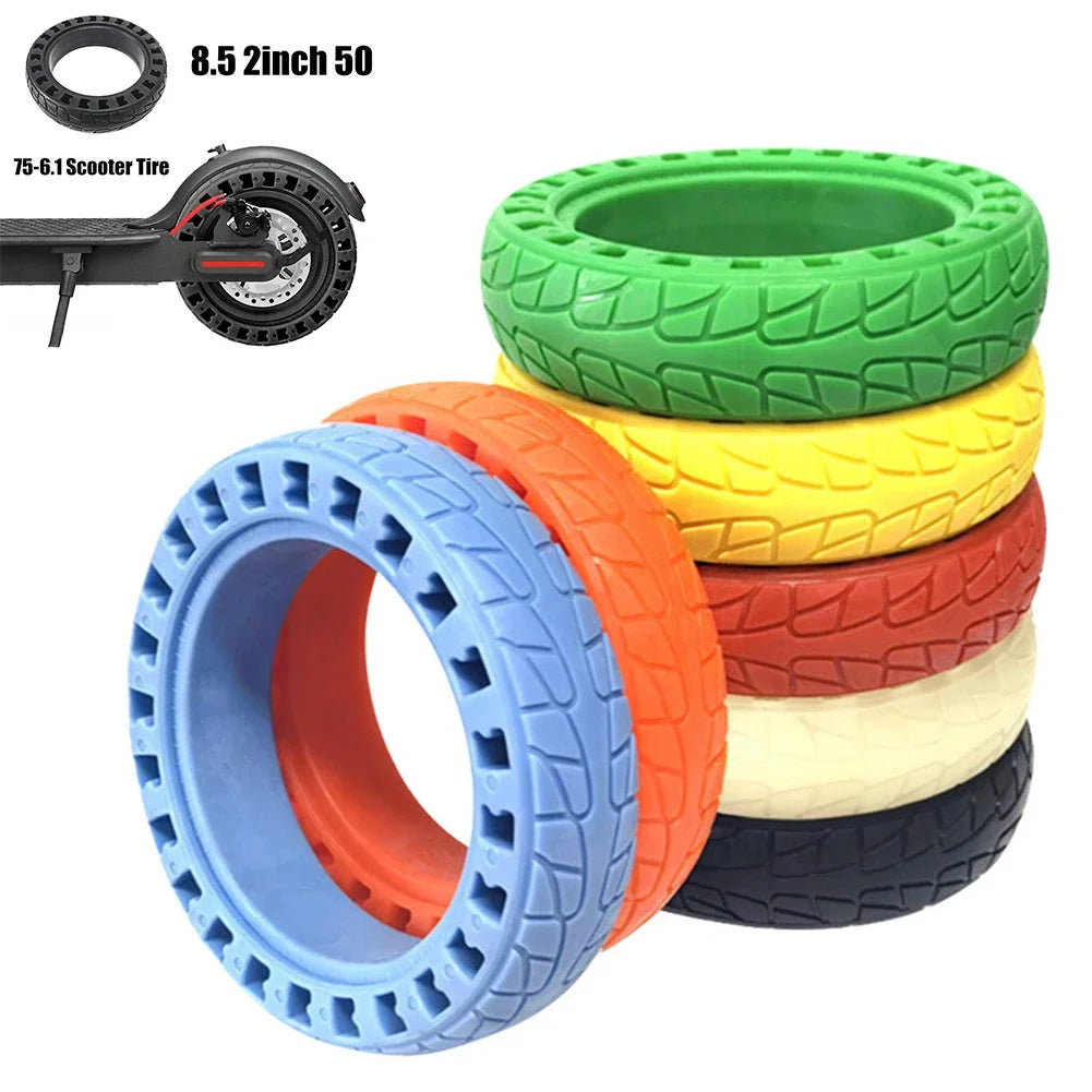 8.5x2 solid rubber tire for Xiaomi M365 electric scooter