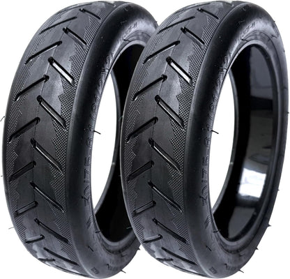 8.5x2.0 Tubeless 50/75-6.1 Self-Sealing E-Scooter Tires (2-Pack) – Durable Butyl Rubber, Fits 8.5 Inch Rim, Pre-Glued Auto Fix Puncture Surface