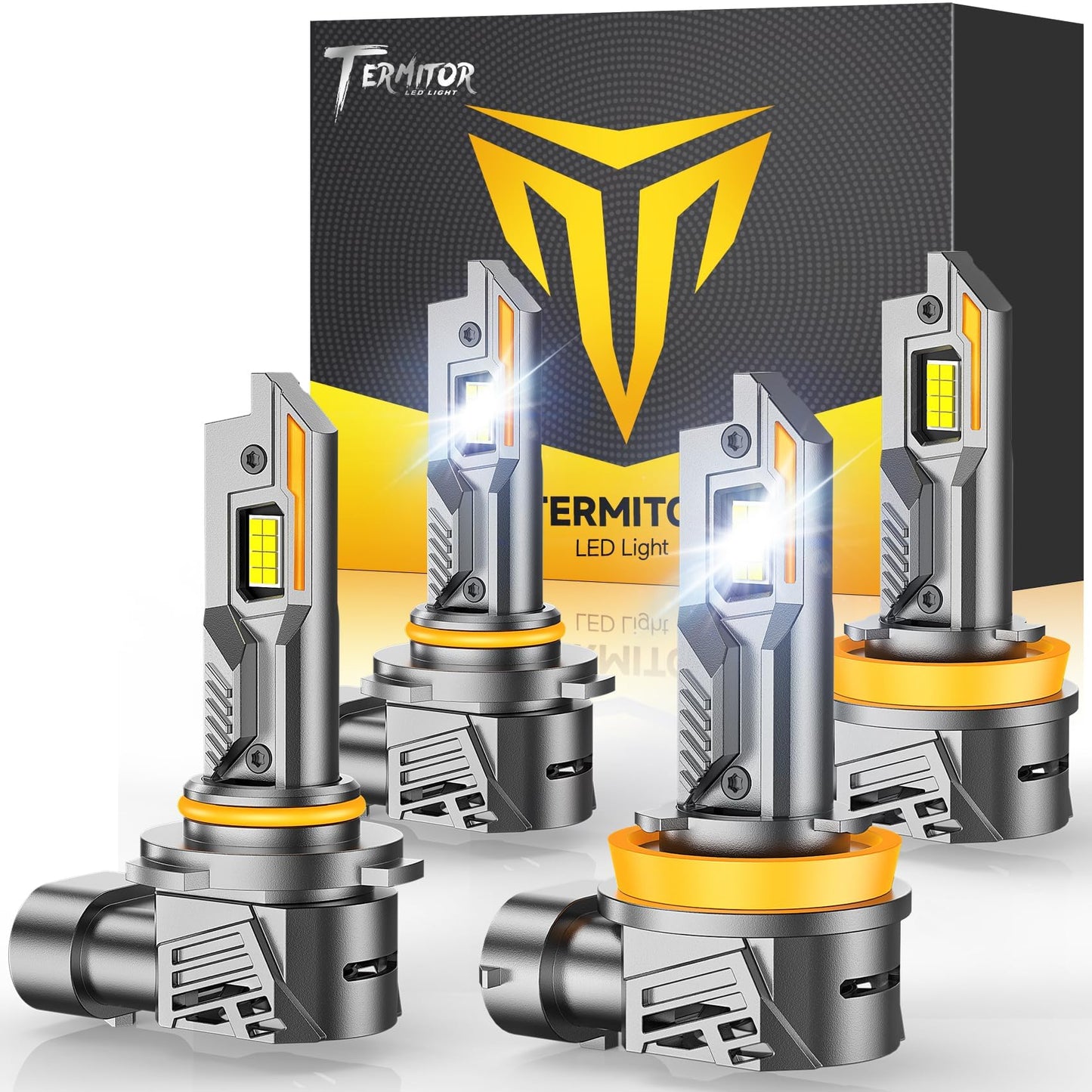 D1S Xenon HID Headlight Bulbs - 400% Enhanced Brightness, 6000K Cool White, Pack of 2