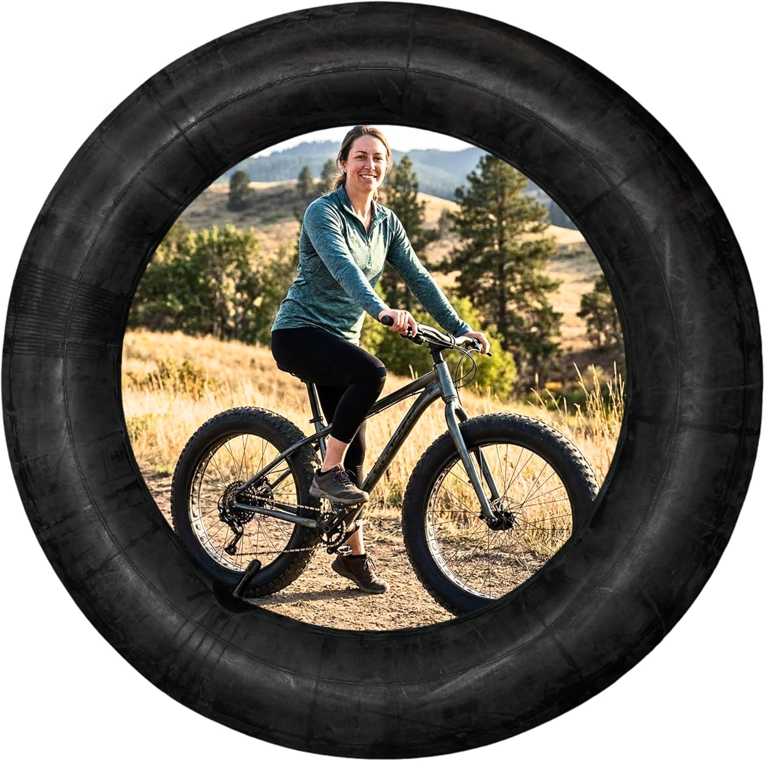 20 x 4 Inch E-Bike Fat Inner Tube Schrader Valve Heavy Duty Puncture Resistant Outstanding Airhold (2 Pack)