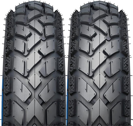 20x4.0 Fat Tire & Tube Set for E-Bikes – 2 Heavy-Duty Tires + 2 Schrader Inner Tubes – Fits Himiway, Rad - Non Folded