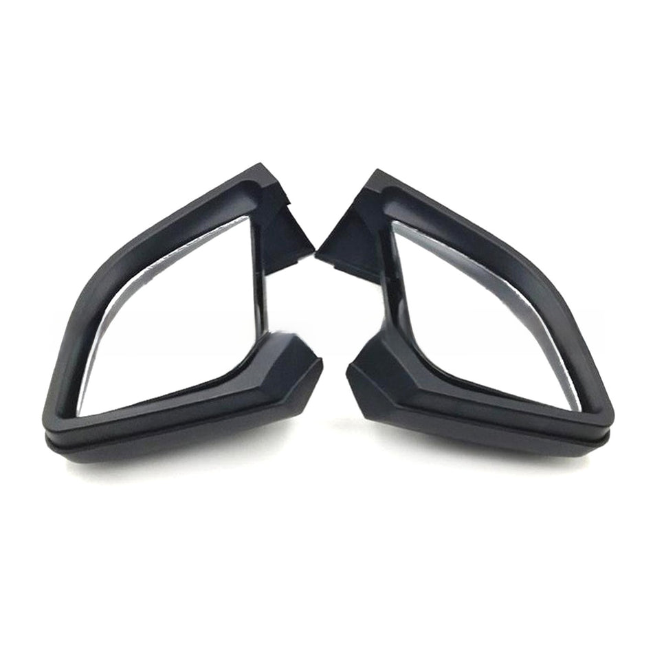 BMW R1200 RT 2005-2012 Black ABS Square Rearview Mirror with Mounting Hardware