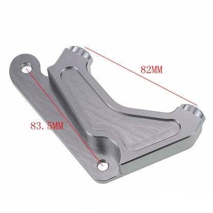 RPM Racing 82mm Radial 4-Piston Front Brake Caliper – For Honda Dio AF18/27/28/34/35 (Fits 200mm–220mm Disc)