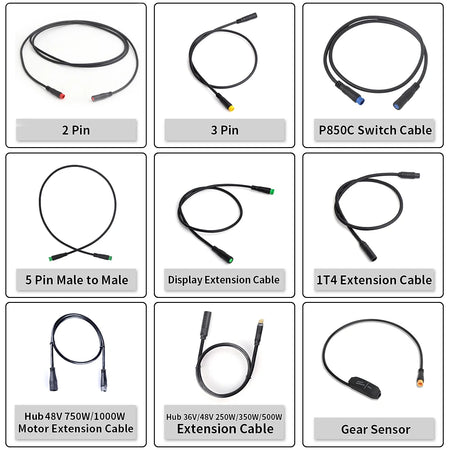 8FUN motor wiring cable set