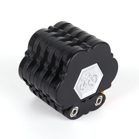 Folding Bicycle Lock with 4 Digit Combination Security System