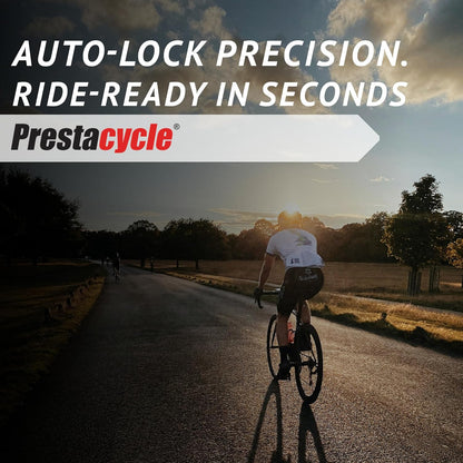Prestacycle Presta Head – Auto-Lock Bicycle Tire Pump Head for Tubeless & Presta Valves