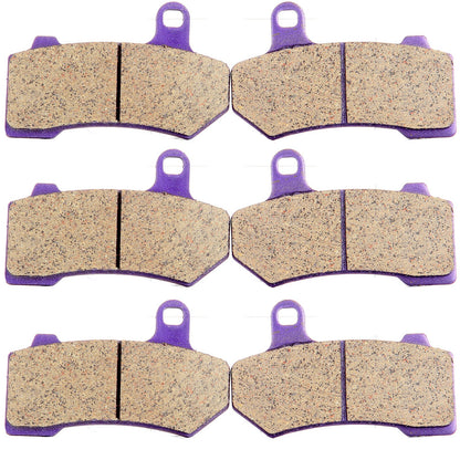 ECCPP Brake Pads for FLHTCU Ultra Classic Electra Glide & FLHR Road King 2008-2022