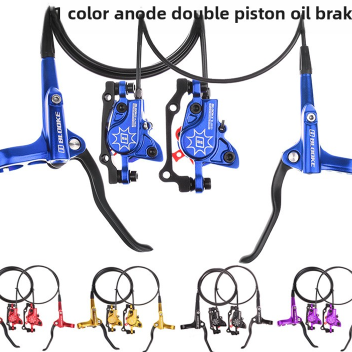 BL-M620 Integrated Hydraulic Disc Brake Set – Dual Piston Aluminum MTB Brake Kit