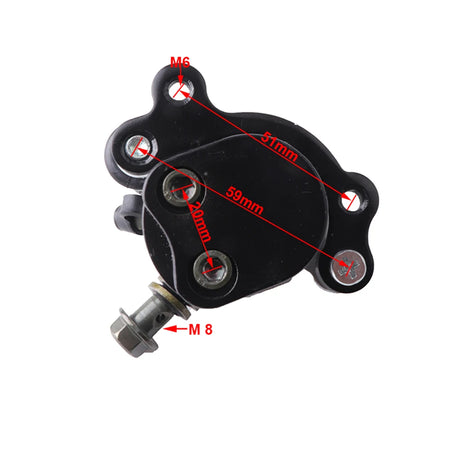 97cc mini moto disc brake caliper set